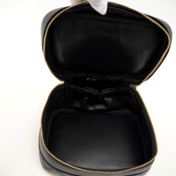 CHANEL/CHANEL Bicolore Vanity Bag Other Bags Black Women's - Picture 12 of 14